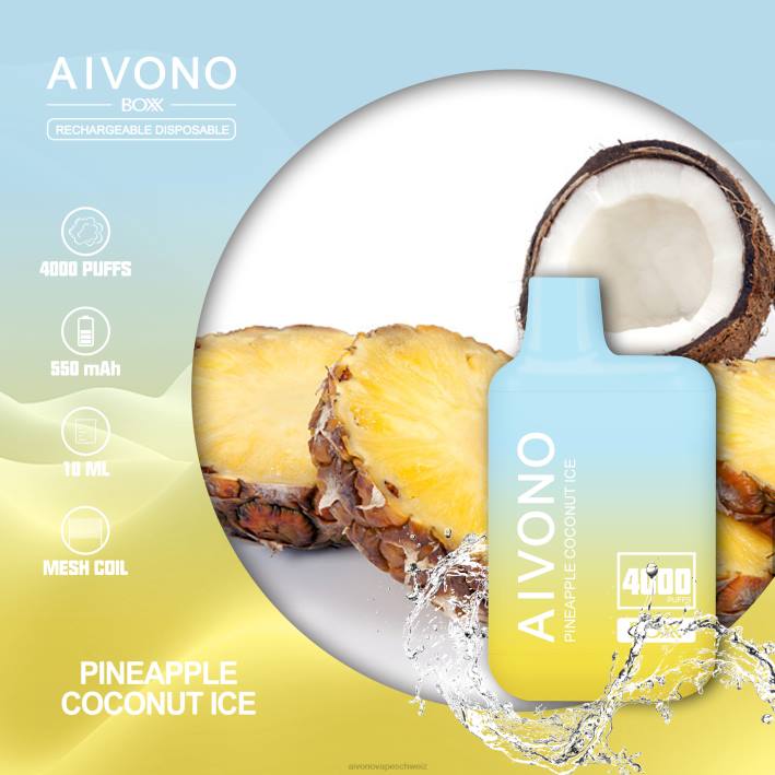 Aivono AIM BOXX 4000 Ananas-Kokos-Eis - 0640222 Aivono Schweiz Aivono AIM BOXX 4000 Ananas-Kokos-Eis - 0640222 Aivono Schweiz