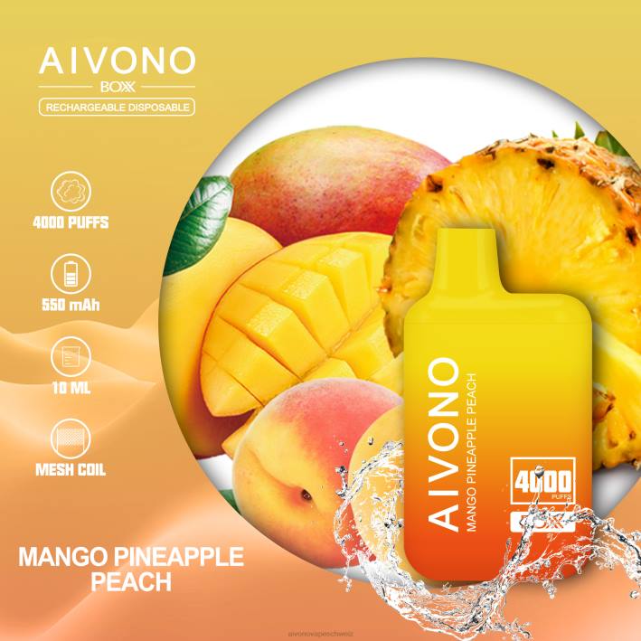 Aivono AIM BOXX 4000 Mango-Ananas-Pfirsich - 0640219 Aivono Schweiz Aivono AIM BOXX 4000 Mango-Ananas-Pfirsich - 0640219 Aivono Schweiz