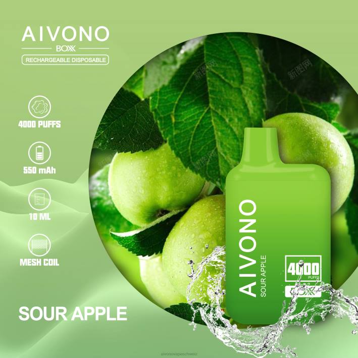 Aivono AIM BOXX 4000 saurer Apfel - 0640220 Aivono Vape Aivono AIM BOXX 4000 saurer Apfel - 0640220 Aivono Vape